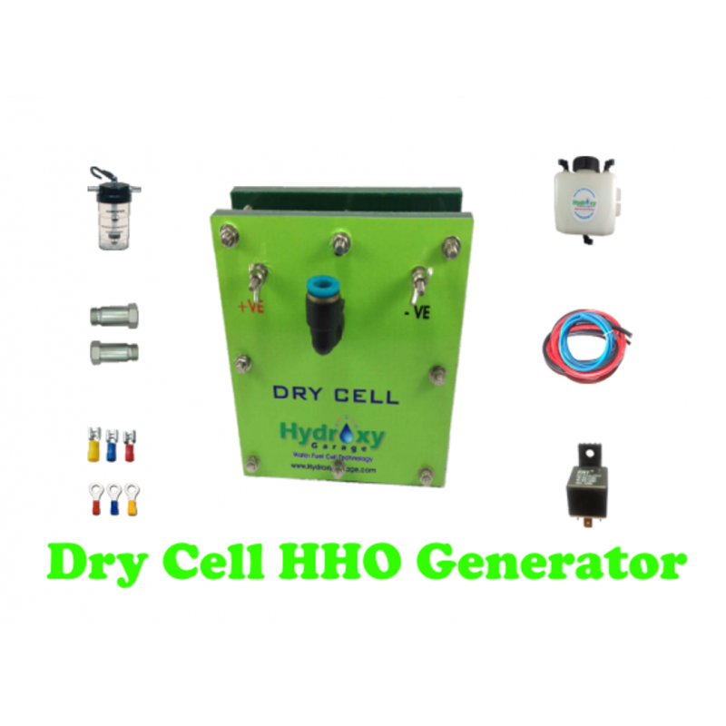 hho dry cell kit Boxed hydrogen fuel saving device for vehicles 21 plate 